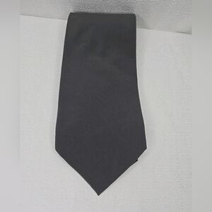 Cezani Solid Gray Hand Made Men’s Neck Tie  Soft And Sharp 59"